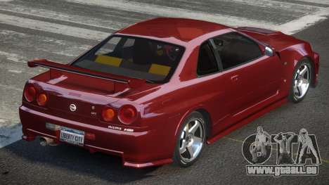 Nissan Skyline R34 Qz7 pour GTA 4