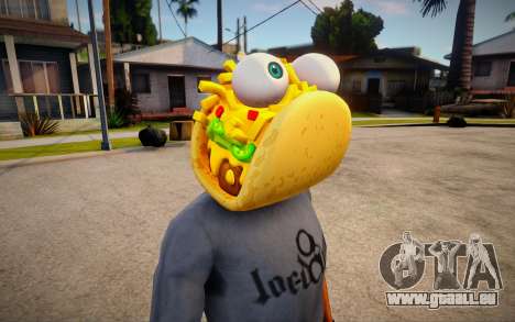 Fortnite Taco Mask For Cj pour GTA San Andreas