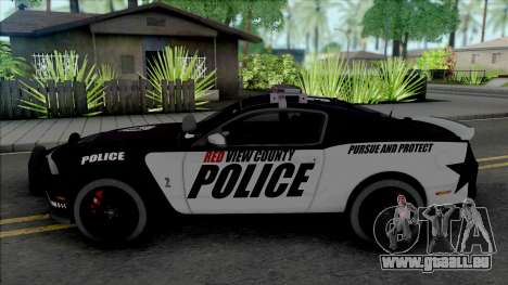 Ford Mustang Shelby GT500 Police pour GTA San Andreas