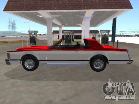 Vierge Continental Targa Version 2 pour GTA San Andreas