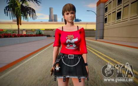 DOA5LR Hitomi Costume 9 pour GTA San Andreas