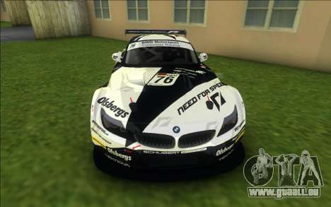 BMW Z4 GT3 für GTA Vice City
