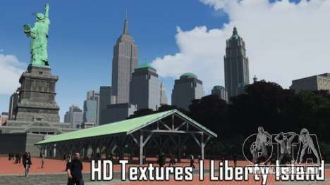HD Textures - Liberty Island pour GTA 4
