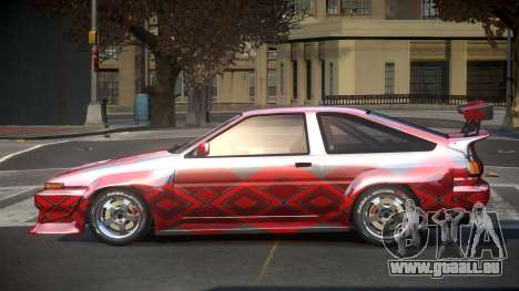 1983 Toyota AE86 GS Racing L8 pour GTA 4