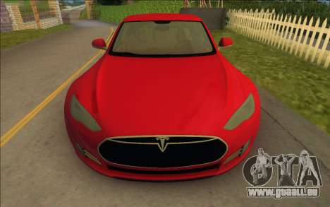 2014 Tesla Model S P85D pour GTA Vice City