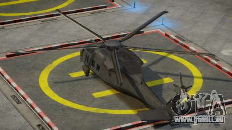 1975 Sikorsky UH-60 Black Hawk pour GTA 4