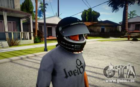 Racing Helmet Rockstar für GTA San Andreas