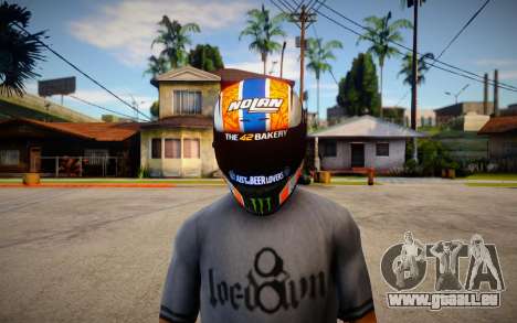 NOLAN X-803 Helmet [Alex Rins 2019 Edition] für GTA San Andreas