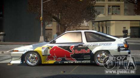1983 Toyota AE86 GS Racing L9 pour GTA 4