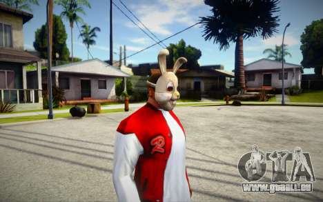 Rabbit Mask (GTA Online Diamond Heist) für GTA San Andreas
