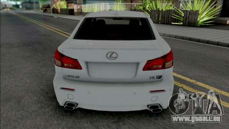 Lexus IS F from NFS Shift 2 pour GTA San Andreas