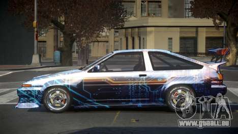 1983 Toyota AE86 GS Racing L3 pour GTA 4