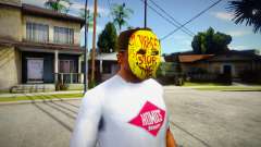 Manhunt Happy Mask For Cj für GTA San Andreas