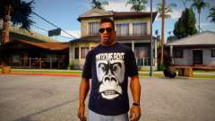 OnSomeShit Monkey T-Shirt für GTA San Andreas