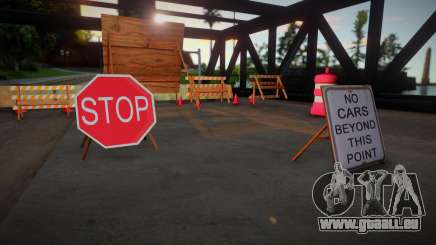 Panneaux routiers HD pour GTA San Andreas