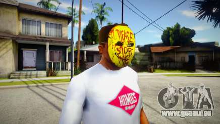 Manhunt Happy Mask For Cj für GTA San Andreas