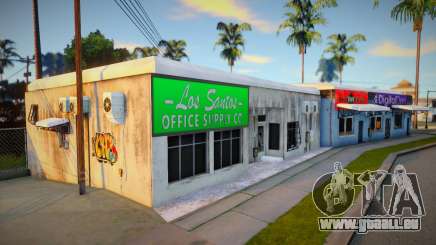 Winter Barber Shop für GTA San Andreas