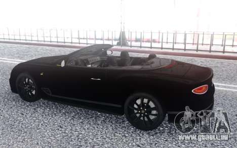 Bentley Continental GT Number 1 Edition 19 pour GTA San Andreas