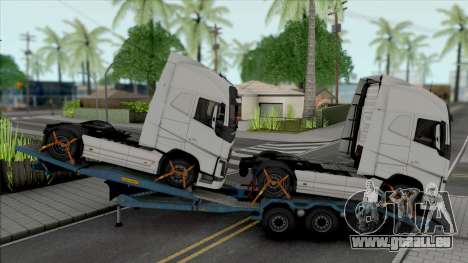 Transporter Cargo Truck Trailer pour GTA San Andreas
