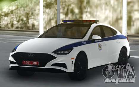 Hyundai Sonata Turbo Police pour GTA San Andreas