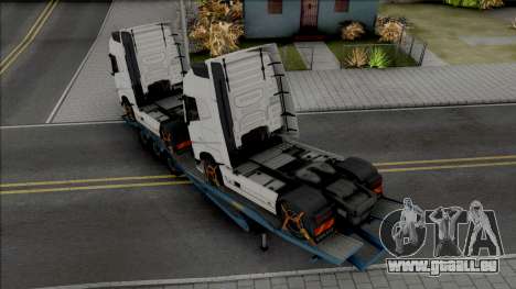 Transporter Cargo Truck Trailer pour GTA San Andreas