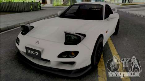 Mazda RX-7 Spirit R FD White pour GTA San Andreas