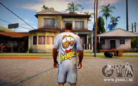 T-shirt Pringles pour GTA San Andreas