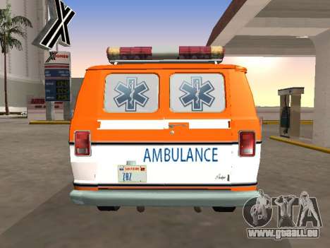 Dodge Tradesman B-200 1976 Ambulance pour GTA San Andreas