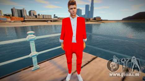 Justin Bieber Skin pour GTA San Andreas