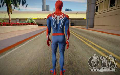 Spider-Man Advanced Suit from Spiderman PS4 für GTA San Andreas