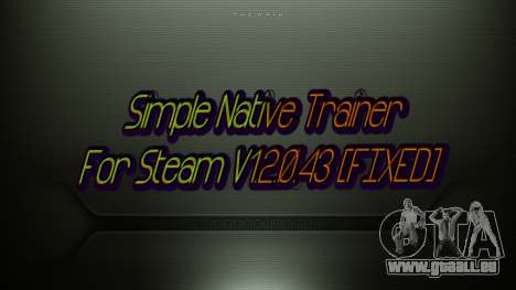 Simple Native Trainer For Steam V1.2.0.43 FIXED pour GTA 4