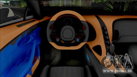 Bugatti Chiron Police pour GTA San Andreas