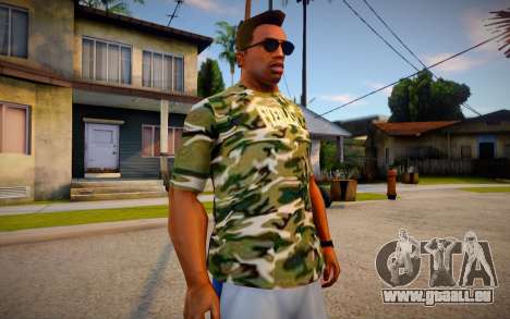 Camouflage T-shirt pour GTA San Andreas