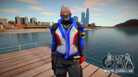 Soldier 76 From Overwatch pour GTA San Andreas