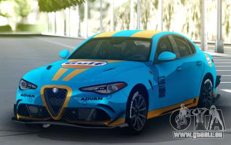 Alfa Romeo Giulia QV für GTA San Andreas