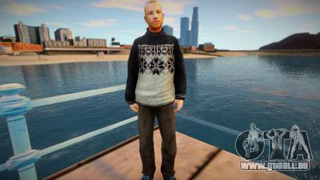 Homme russe dans un chandail pour GTA San Andreas