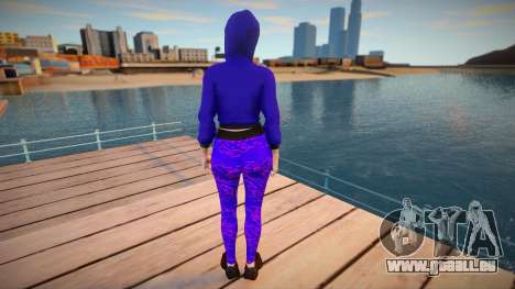 Claire Redfield Diva Fitness pour GTA San Andreas