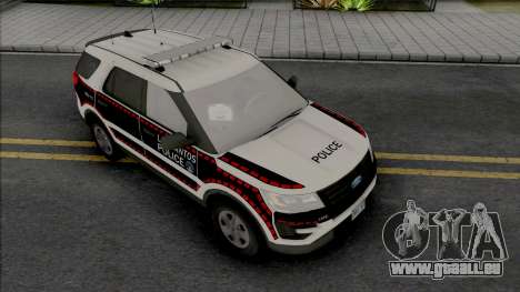 Ford Explorer 2016 Bosnian Livery Style pour GTA San Andreas