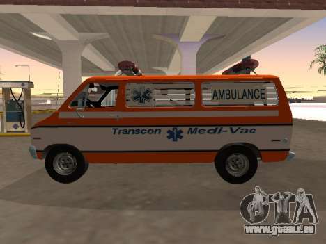 Dodge Tradesman B-200 1976 Ambulance pour GTA San Andreas