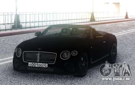 Bentley Continental GT Number 1 Edition 19 pour GTA San Andreas