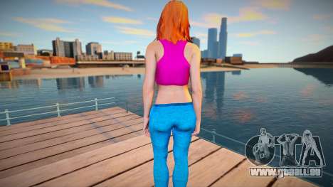 Female Sport from Adobe Fuse 2018 pour GTA San Andreas