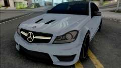 Mercedes-Benz C63 AMG Edition 2014 (SA Lights) pour GTA San Andreas