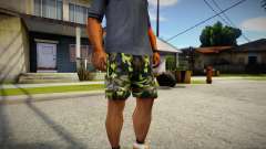 Camouflage shorts für GTA San Andreas