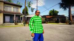Green shirt pour GTA San Andreas