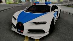 Bugatti Chiron Police für GTA San Andreas
