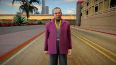 Gangster in a crimson jacket für GTA San Andreas