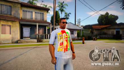 T-shirt Pringles pour GTA San Andreas