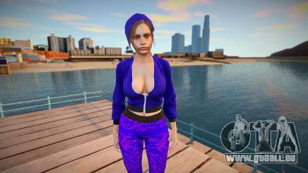 Claire Redfield Diva Fitness pour GTA San Andreas