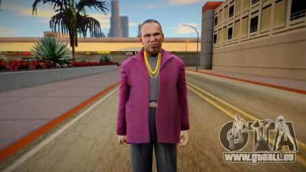 Gangster in a crimson jacket pour GTA San Andreas