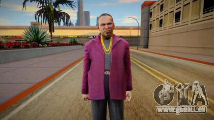 Gangster in a crimson jacket für GTA San Andreas